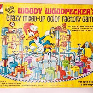 Vintage Woody Woodpecker Board Game - 1977